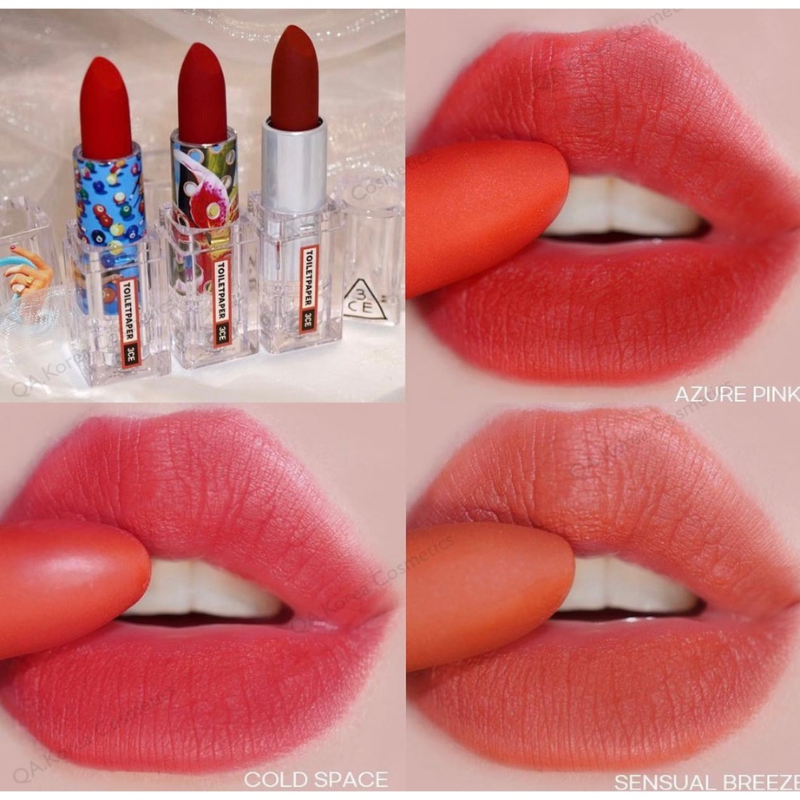 Thumb [3CE X TOILETPAPER] 3CE Soft Matte Lipstick