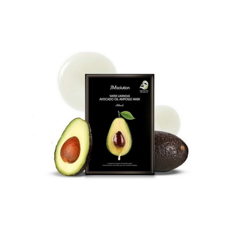 Thumb Mask JM Black Water Luminous AVOCADO OIL AMPOULE MASK