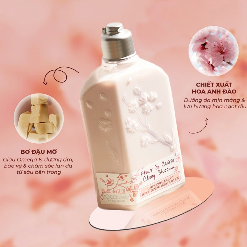 Thumb  L'Occitane Cherry Blossom Shimmering Lotion