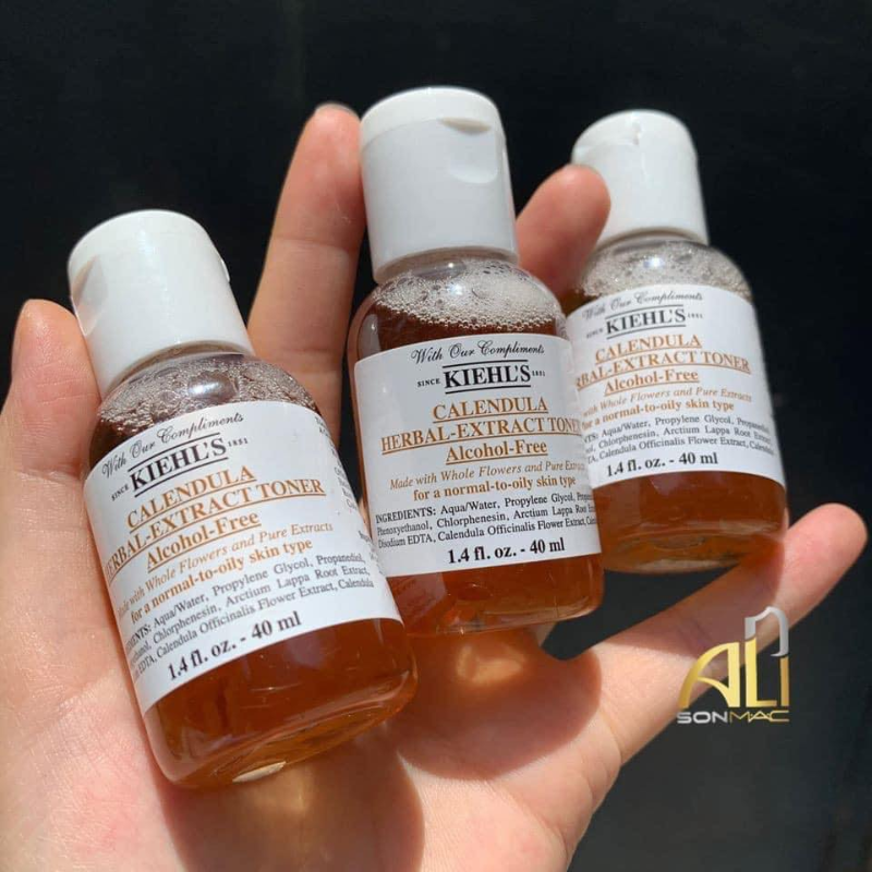 Thumb Toner hoa cúc Kiehl's Calendula Herbal Extract Alcohol-Free Toner