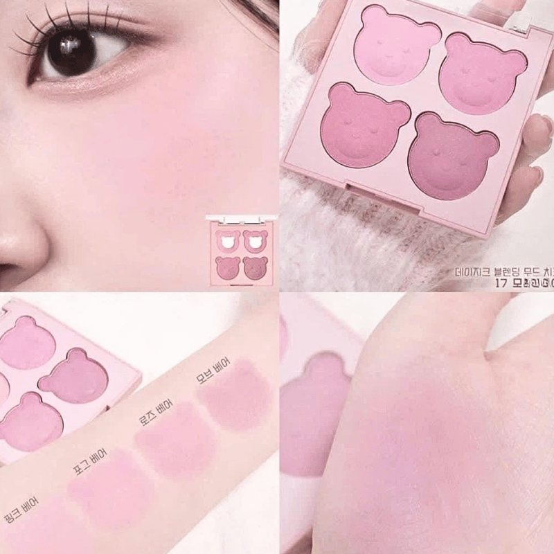 Thumb Phấn Má Hồng Dasique Blending Mood Cheek My Bear 