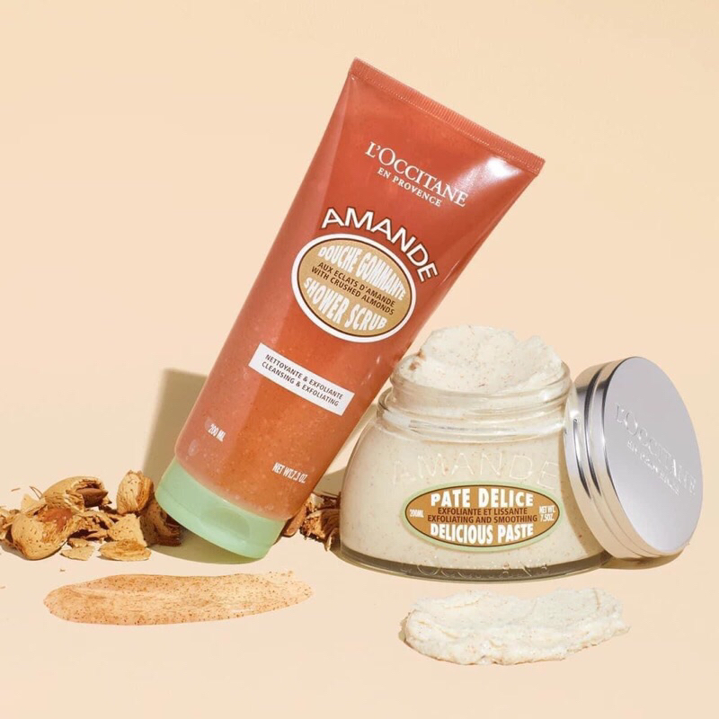 Thumb Gel Tắm Tẩy Tế Bào Chết Hạnh Nhân Amande L'Occitane Almond Shower Scrub