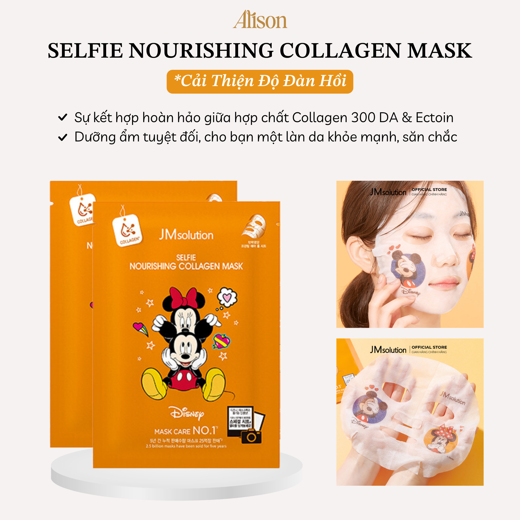 Thumb JM Disney Selfie Nourishing Collagen Mask