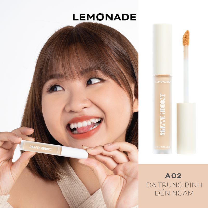 Thumb Che Khuyết Điểm Lemonade Matte Addict Concealer