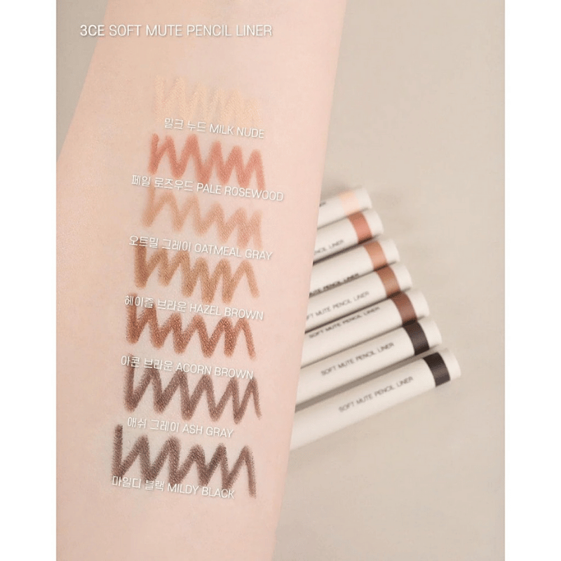 Thumb Chì kẻ mắt 3CE Soft Mute Pencil Liner