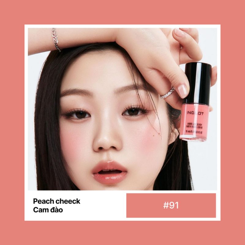 Thumb Má hồng dạng kem Inglot AMC Face Blush Liquid 