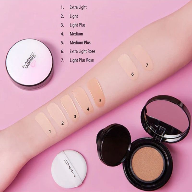 Thumb  Phấn Nước MAC Lightful Quick Finish Cushion Compact SPF 50/PA++++ 12g