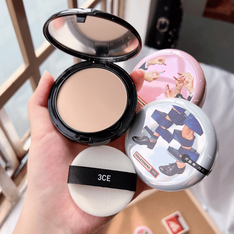 Thumb [3CE X Toiletpaper] Phấn Phủ Nén 3CE Makeup Fix Powder 