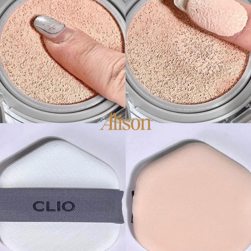 Thumb Cushion Clio Kill Cover Skin Fixer SPF50+ PA+++ #23N Ginger + Kèm lõi