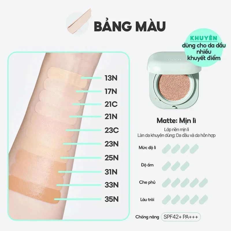 Thumb Phấn Nước Laneige Neo Cushion Matte 15g*2