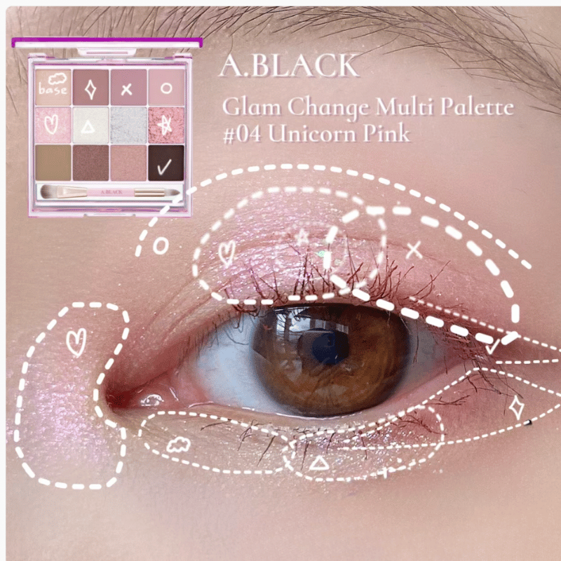 Thumb Phấn mắt A.Black Glam Change Multi Palette