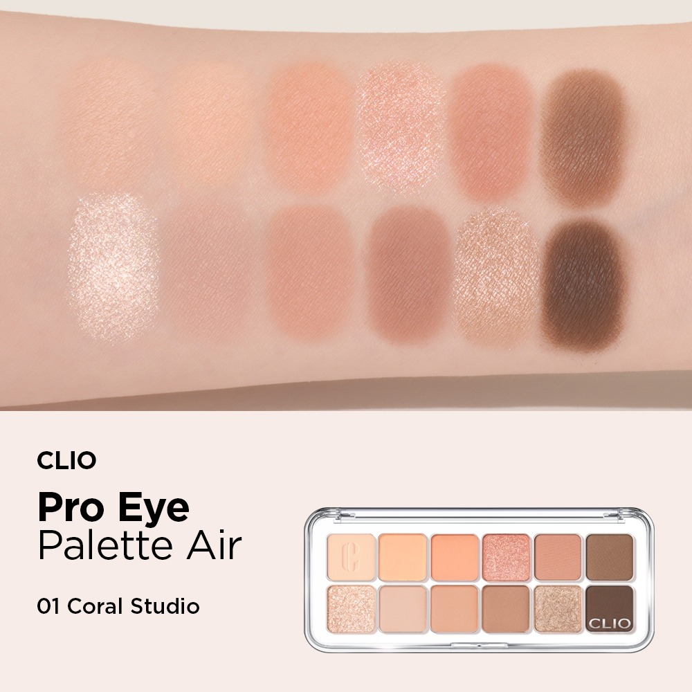 Thumb Bảng Phấn Mắt 12 Ô Clio Pro Eye Palette Air 