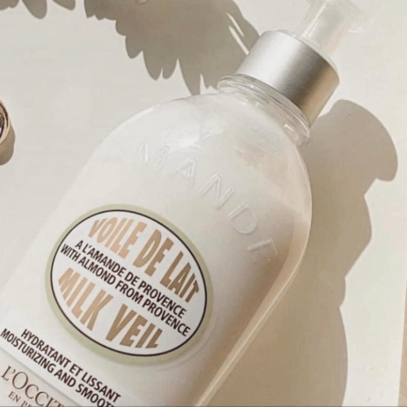 Thumb Sữa Dưỡng Thể L'Occitane En Provence Voile De Lait Milk Veil 