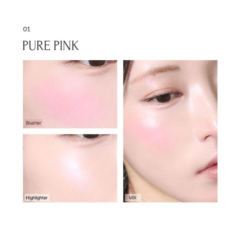 Thumb Set Má Hồng Muzigae Mansion Dual Cheek Beam + Cọ