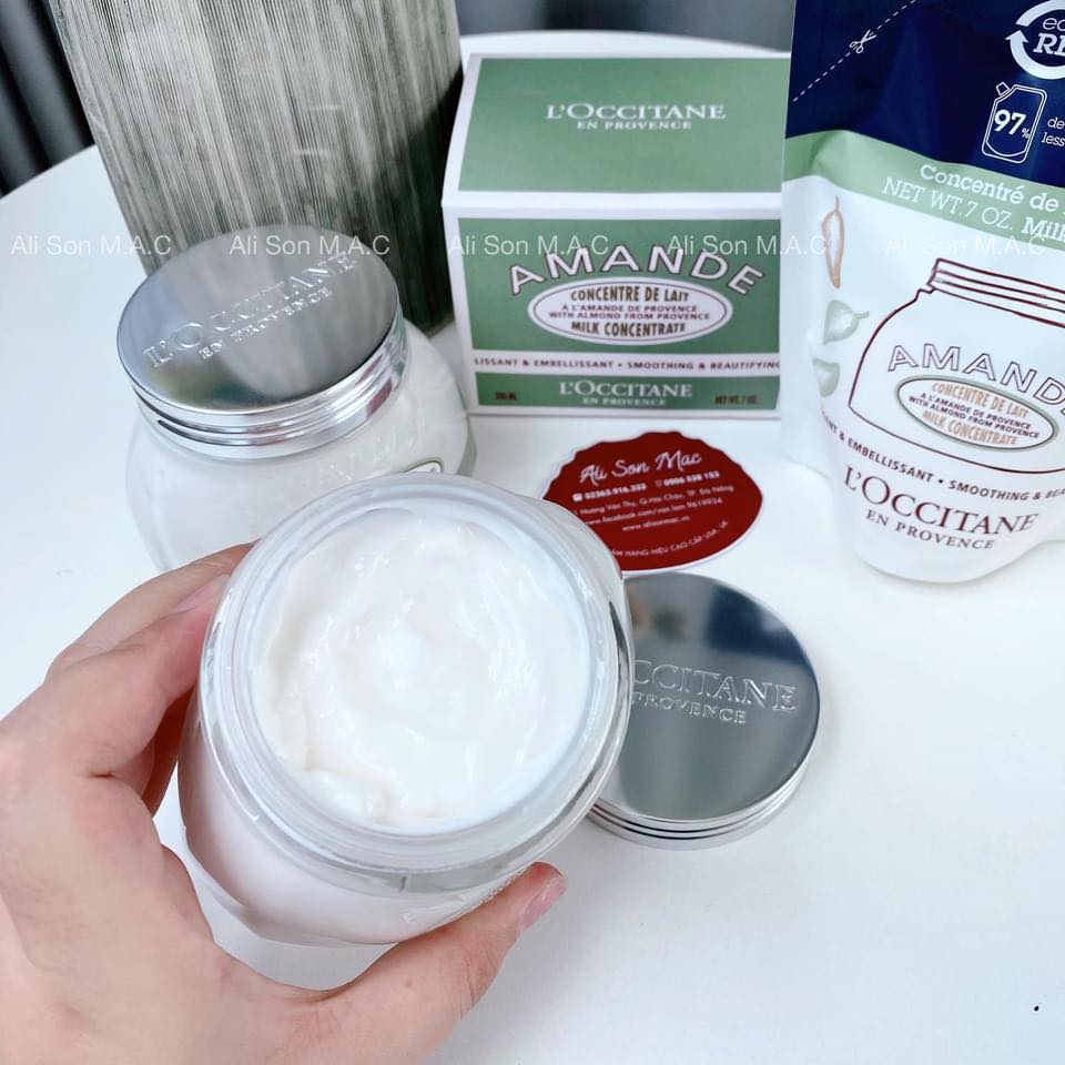 Thumb Kem Dưỡng Ẩm Săn Chắc Da Hạnh Nhân L'Occitane Almond Milk Concentrate 