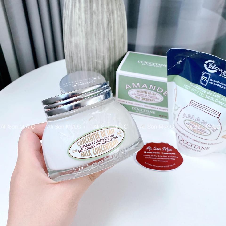 Thumb Kem Dưỡng Ẩm Săn Chắc Da Hạnh Nhân L'Occitane Almond Milk Concentrate 