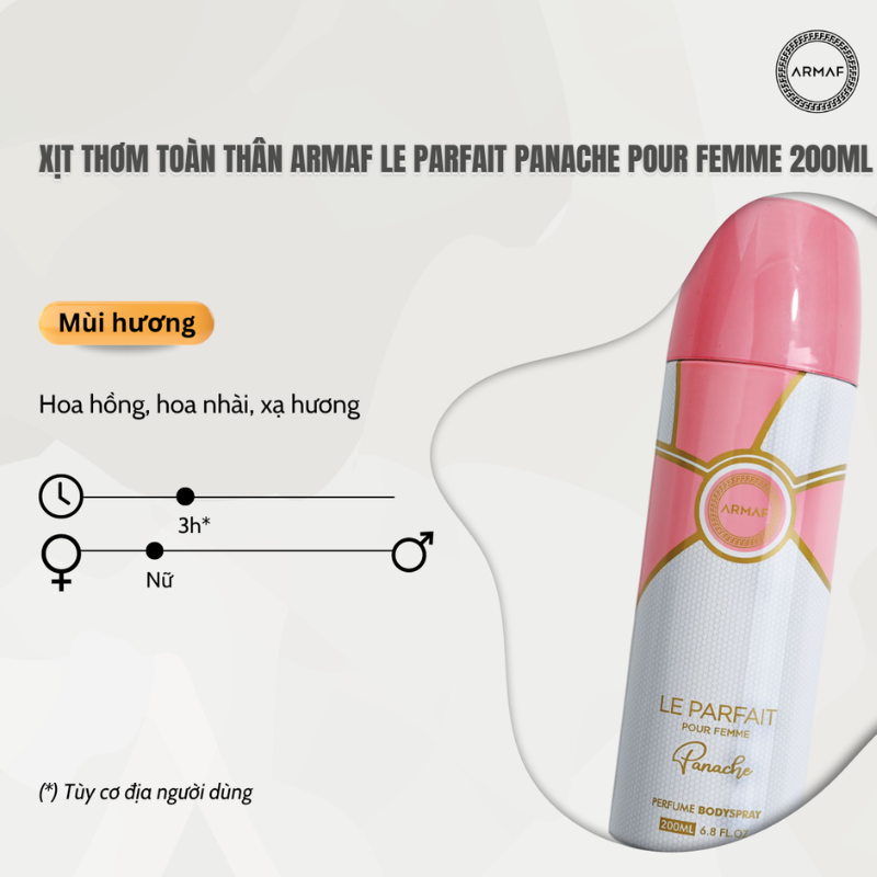 Thumb Xịt Thơm Body Le Parfait Pour Femme Panache Body Spray