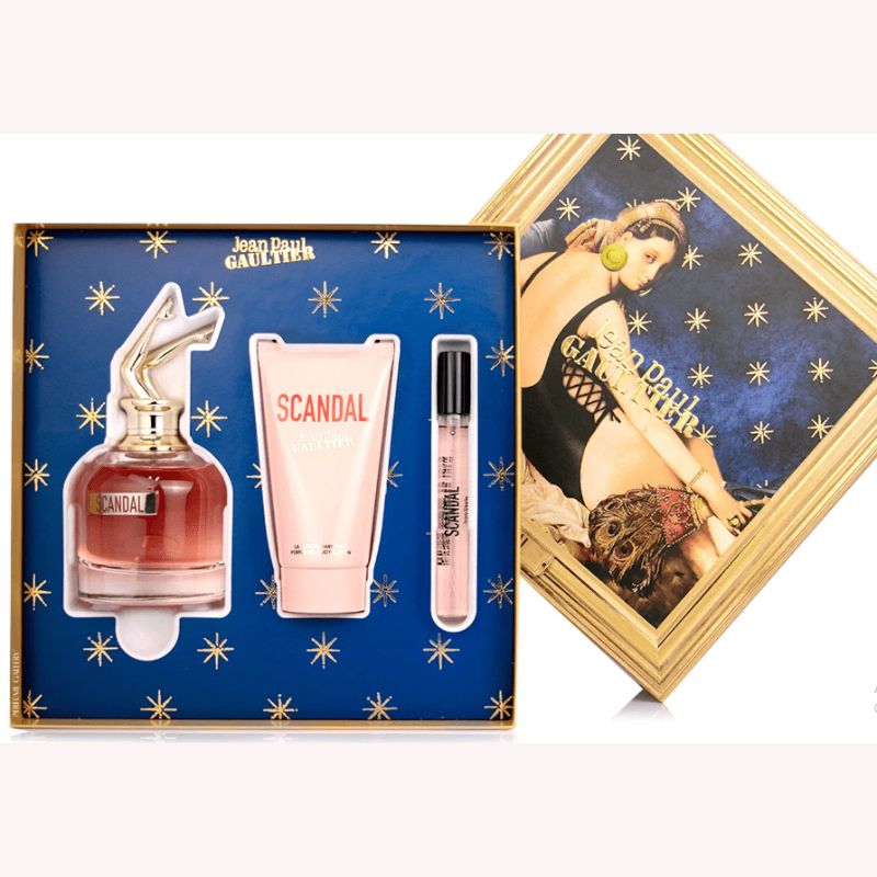 Thumb Set Jean Paul Gaultier SCANDAL EDP 80ml + 10ml + Lotion 75ml (2024)