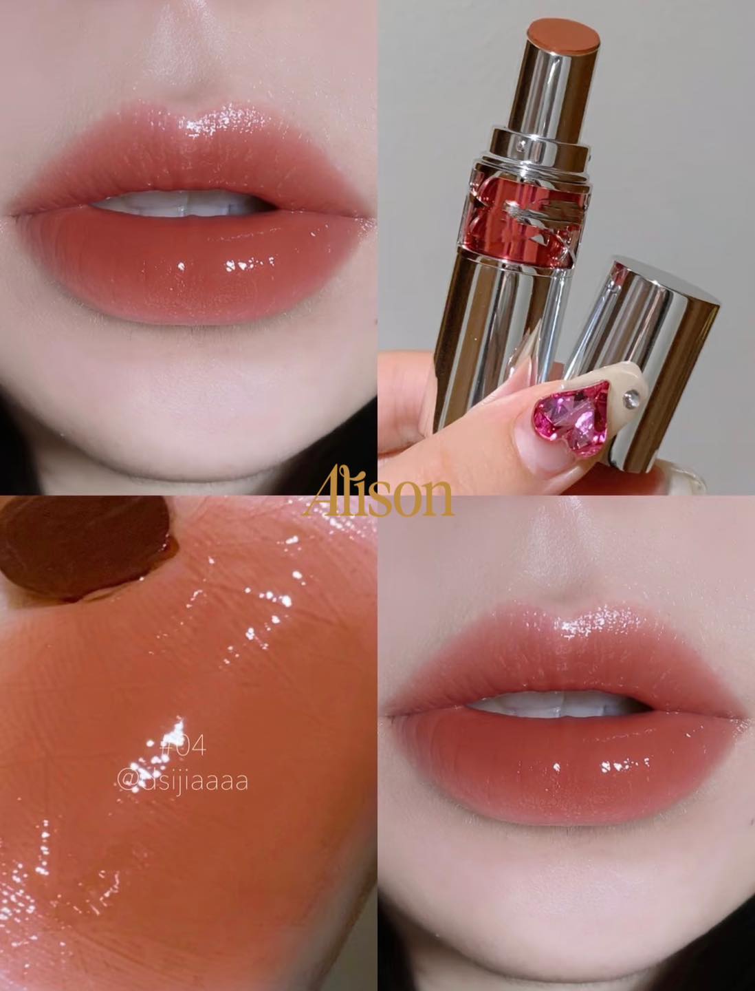 Thumb Son YSL Loveshine Candy Glaze Lip Gloss Stick 