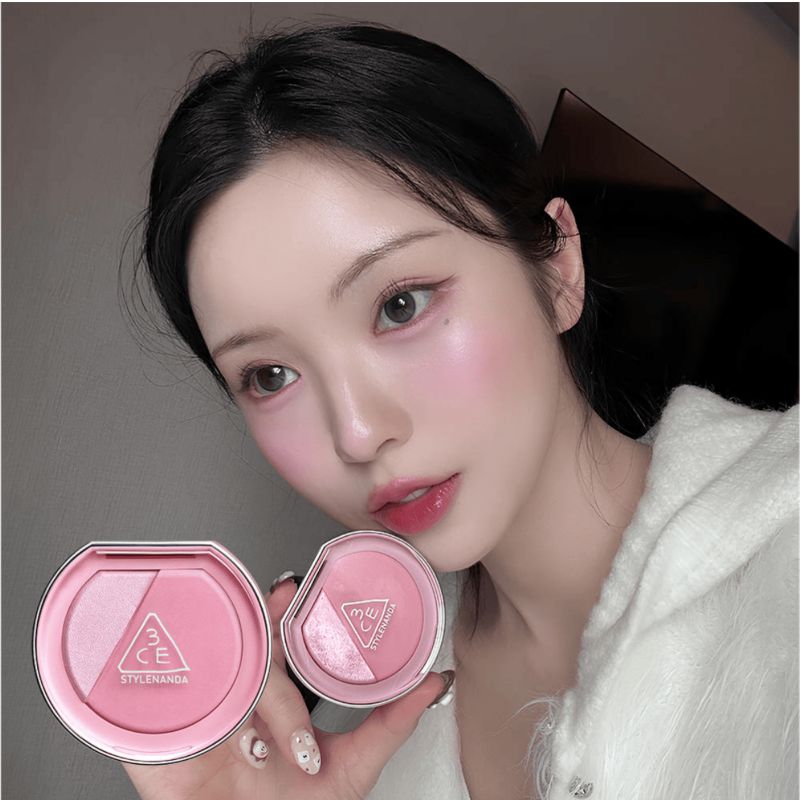 Thumb Phấn Má Hồng 3CE Blushlighter + Cọ