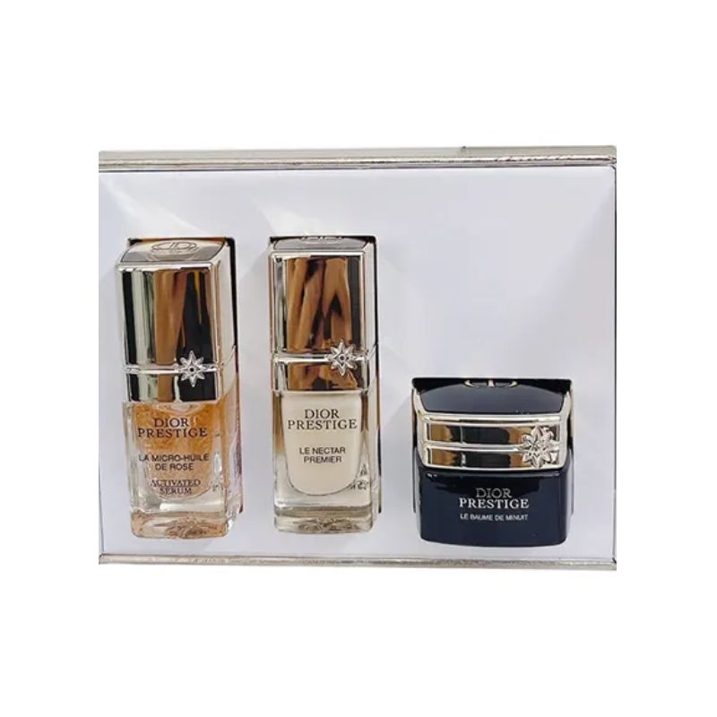 Set Dior Prestige Mini 3 Món (Serum 5ml + Tinh Chất 5ml + Kem Dưỡng 5g)