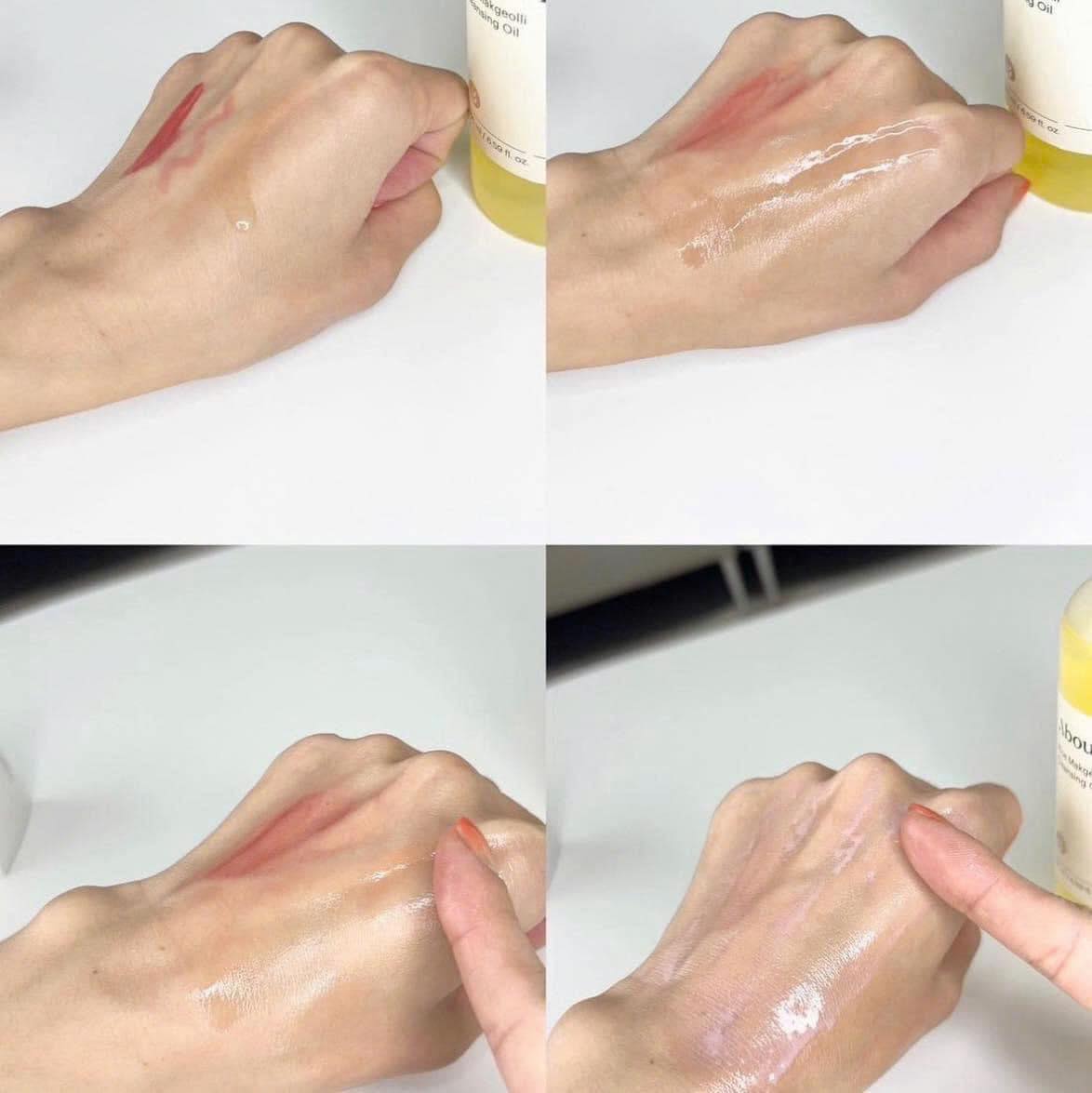 Thumb Dầu tẩy trang About Me Rice Makgeolli Cleansing Oil 195ml