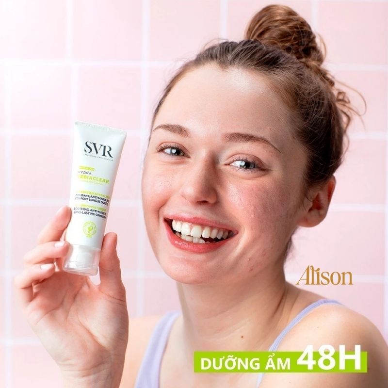 Thumb Kem Dưỡng Ẩm Cho Da Dầu SVR Sebiaclear Hydra 40ml