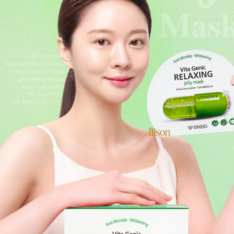 Mặt Nạ Làm Dịu Da BNBG Vita Genic Relaxing Jelly Mask Vitamin B