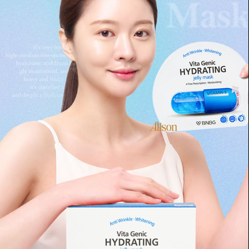 Mặt Nạ Dưỡng Ẩm BNBG Vita Genic Hydrating Jelly Mask Vitamin E