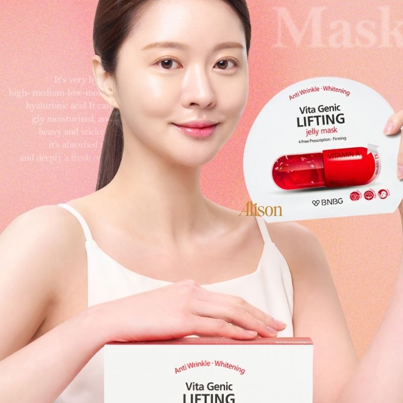 Mặt Nạ Giúp Nâng Cơ BNBG Vita Genic Lifting Jelly Mask Vitamin A
