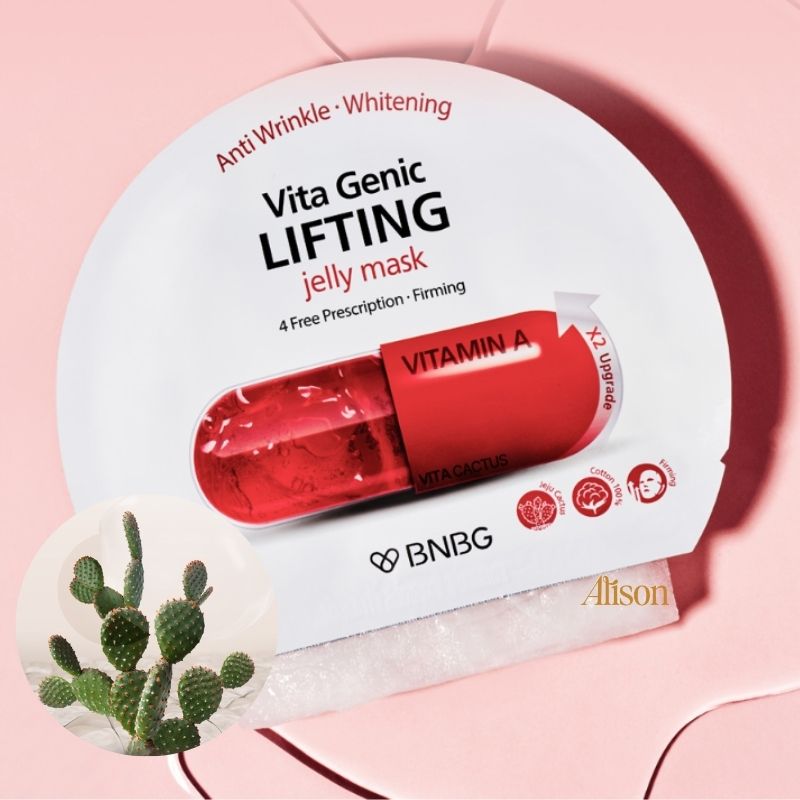 Thumb Mặt Nạ Giúp Nâng Cơ BNBG Vita Genic Lifting Jelly Mask Vitamin A