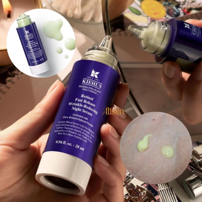 Huyết thanh giảm nhăn ban đêm Kiehl's Retinol Fast Release Wrinkle-Reducing Night Serum