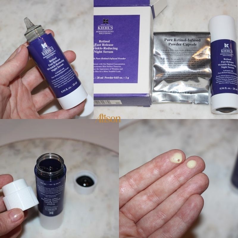 Thumb Huyết thanh giảm nhăn ban đêm Kiehl's Retinol Fast Release Wrinkle-Reducing Night Serum