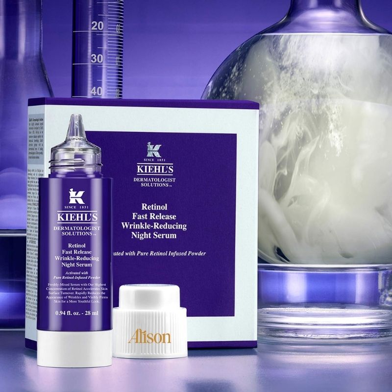Thumb Huyết thanh giảm nhăn ban đêm Kiehl's Retinol Fast Release Wrinkle-Reducing Night Serum