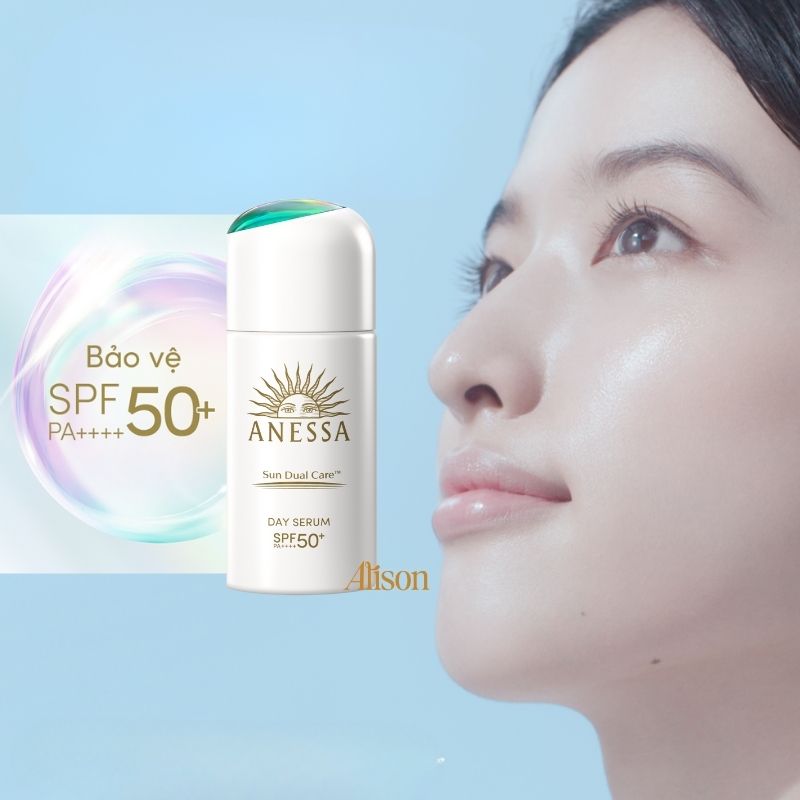 Thumb Serum Chống Nắng Nâng Tông Anessa Day Serum SPF50+/PA++++