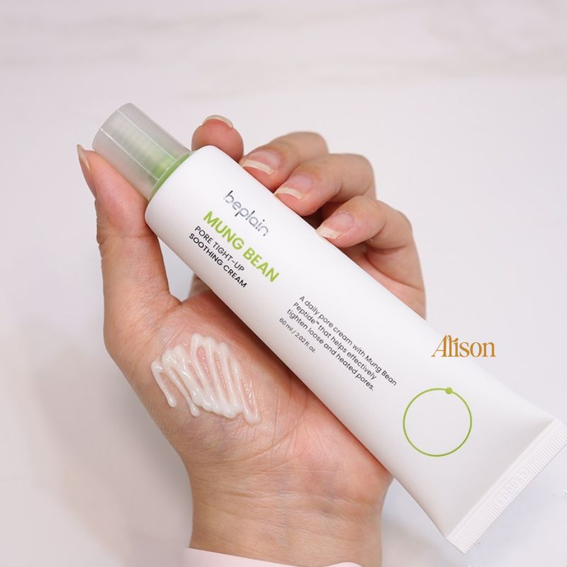 Thumb Kem Dưỡng Beplain Mung Bean Pore Tight-Up Soothing Cream
