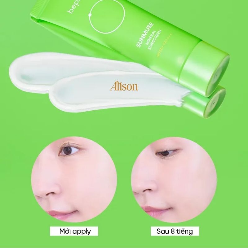 Thumb Kem chống nắng Beplain Sunmuse Mineral Sunscreen SPF50+ PA++++