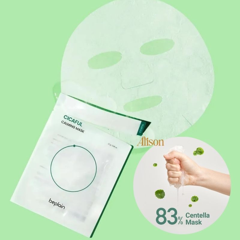 Thumb Mặt nạ dưỡng da Beplain Cicaful Calming Mask 27g