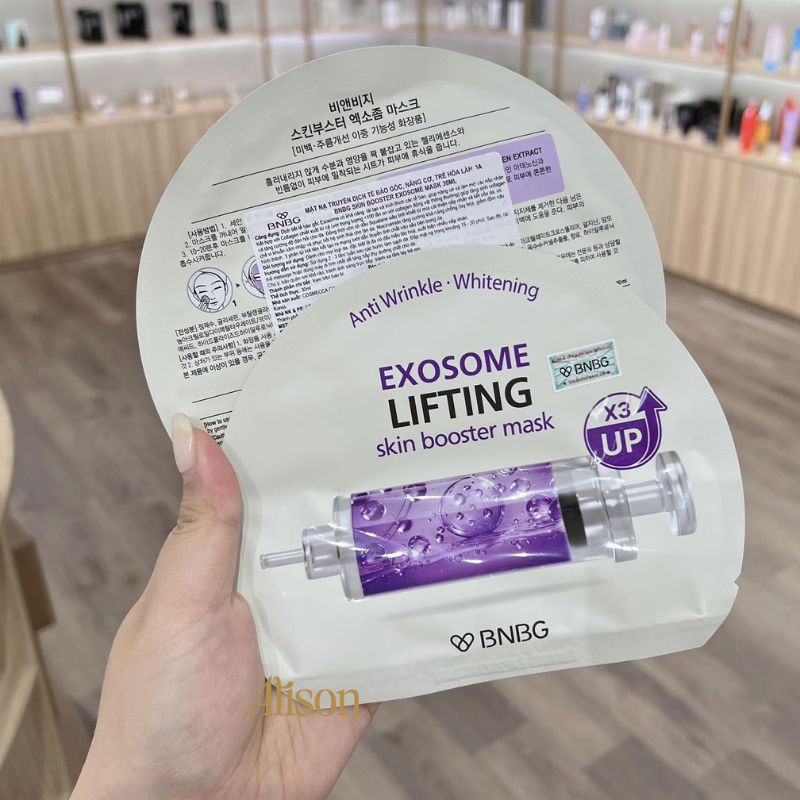 Thumb Mặt Nạ Nâng Cơ, Trẻ Hóa Da BNBG Exosome Lifting Skin Booster Mask