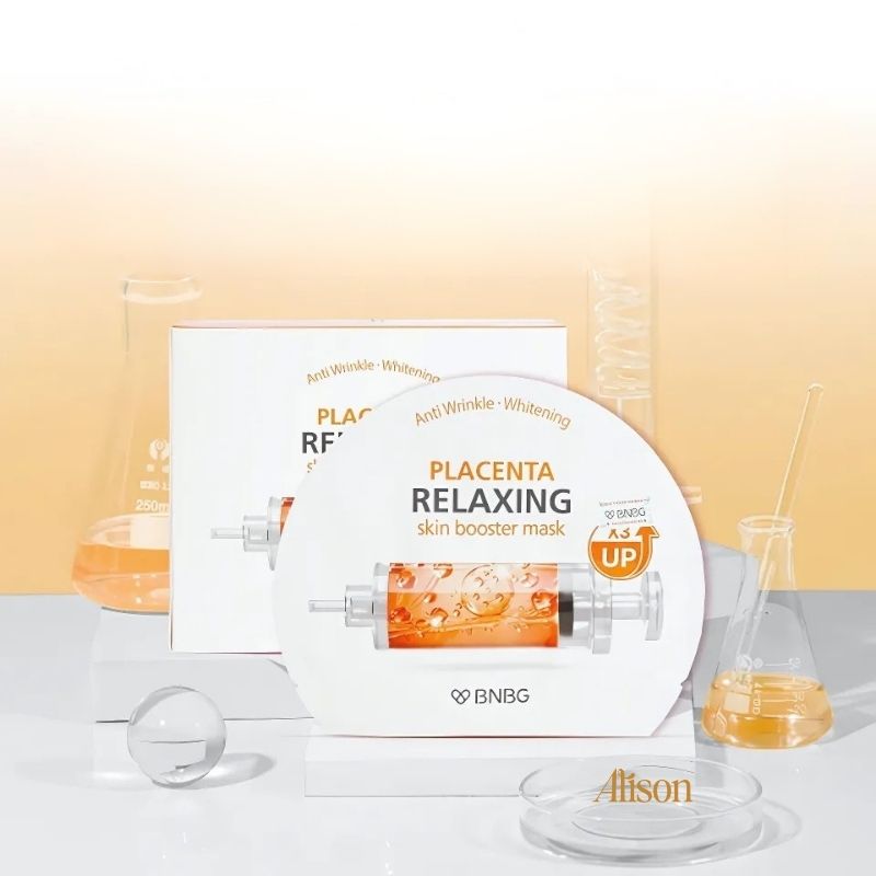 Mặt Nạ Phục Hồi Da BNBG Placenta Relaxing Skin Booster Mask