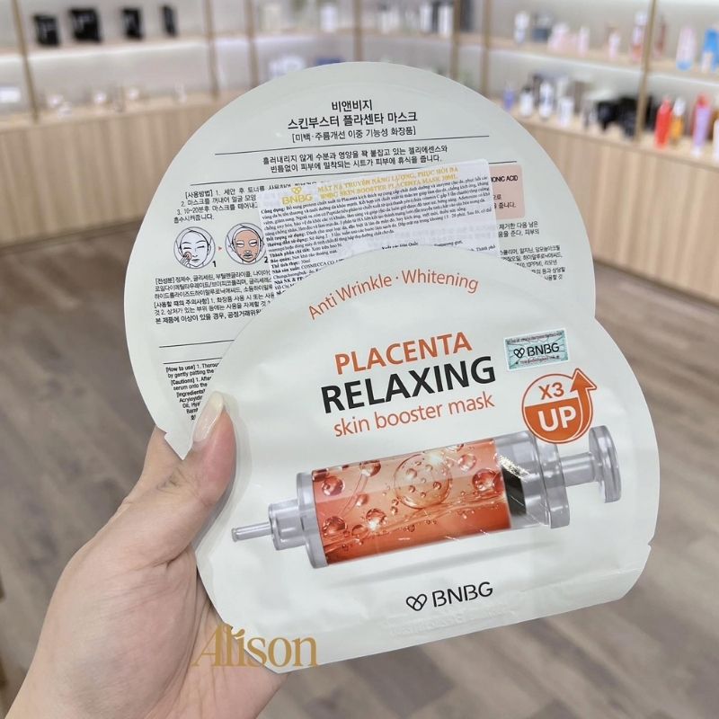 Thumb Mặt Nạ Phục Hồi Da BNBG Placenta Relaxing Skin Booster Mask