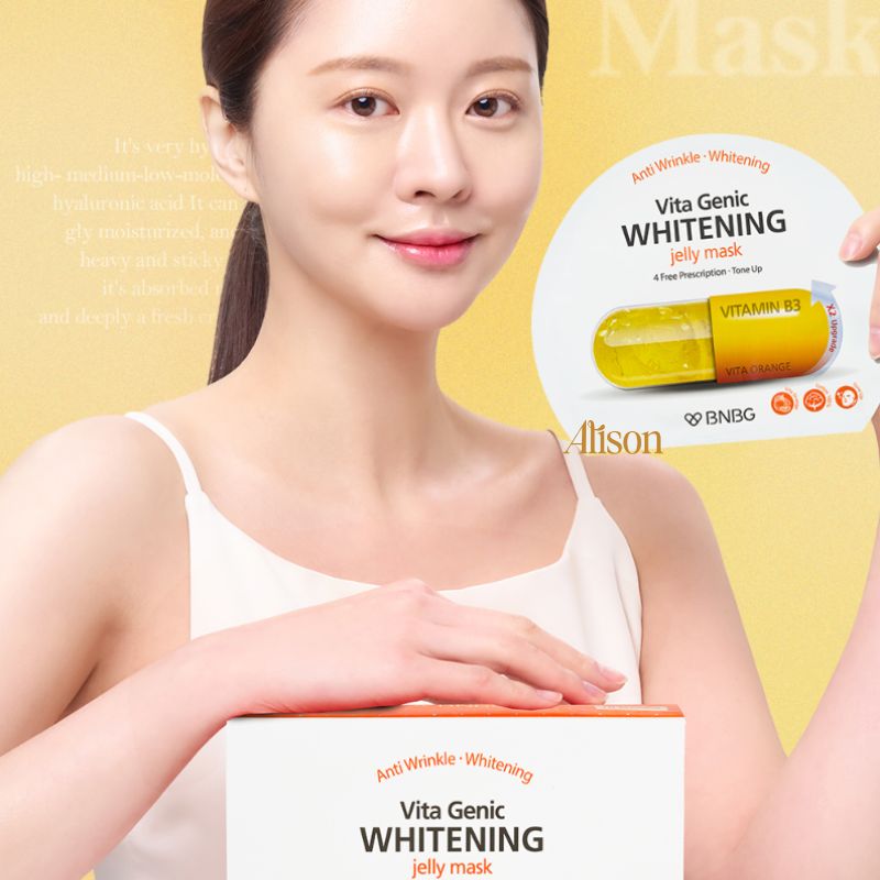 Mặt Nạ Làm Sáng BNBG Vita Genic Whitening Jelly Mask Vitamin B3
