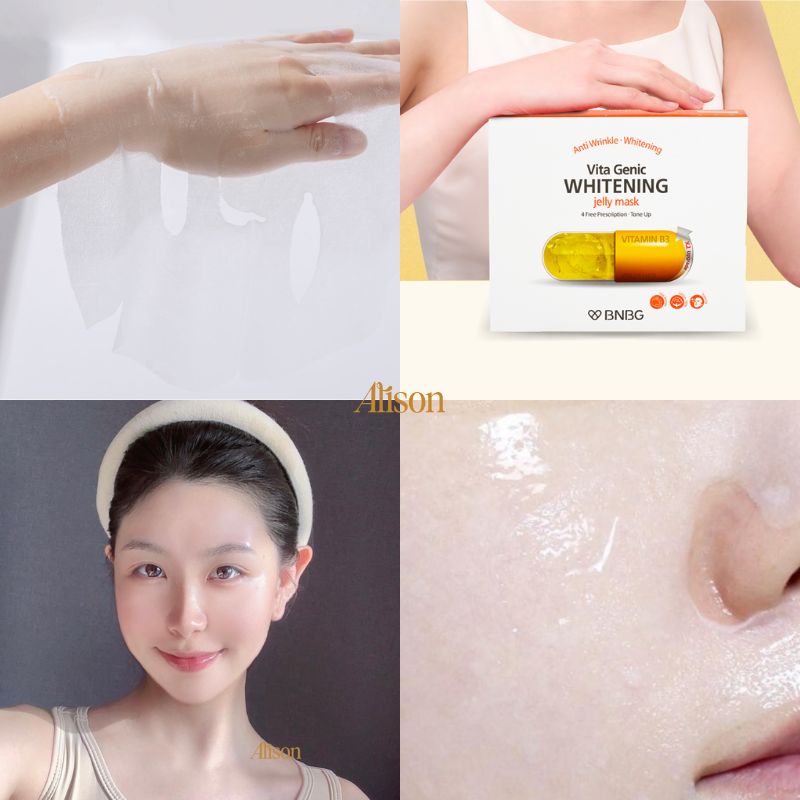 Thumb Mặt Nạ Làm Sáng BNBG Vita Genic Whitening Jelly Mask Vitamin B3