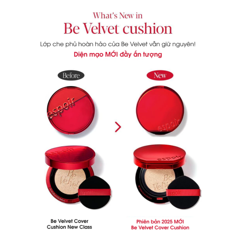Thumb Cushion Espoir Be Velvet Cover Cushion SPF42 PA++