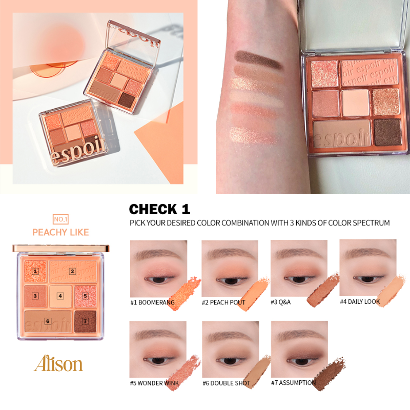Thumb Phấn Mắt Espoir Real Eye Palette
