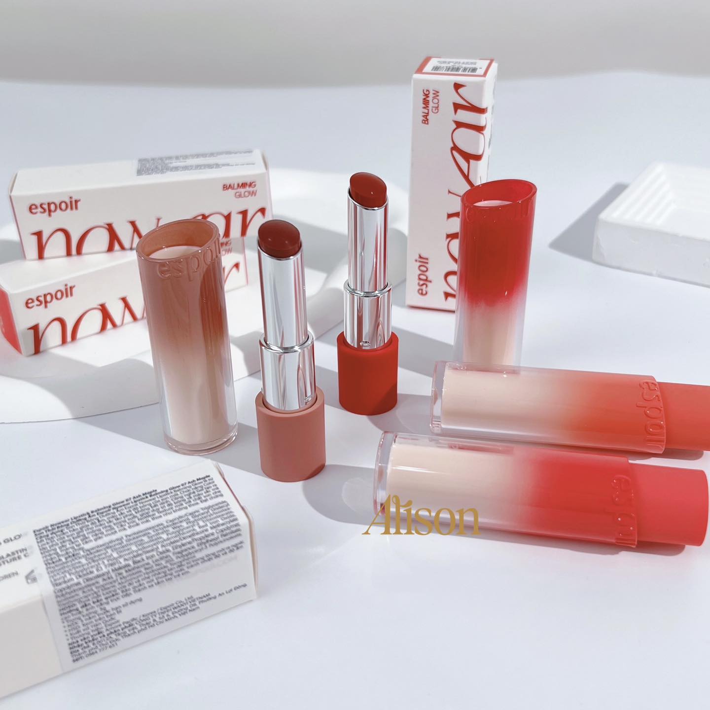 Thumb Son Dưỡng Có Màu Espoir Nowear Lipstick Balming Glow 
