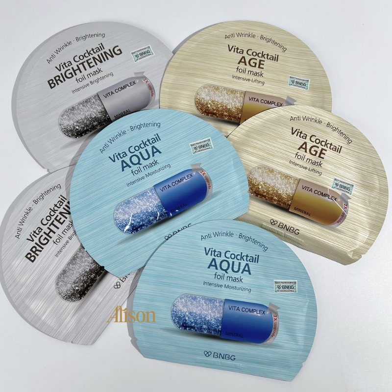 Thumb Mặt Nạ Hỗ Trợ Sáng Da BNBG Vita Cocktail Brightening Foil Mask