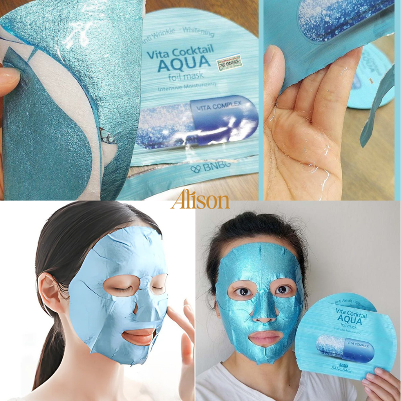 Thumb Mặt Nạ Cấp Ẩm Chuyên Sâu BNBG Vita Cocktail Aqua Foil Mask