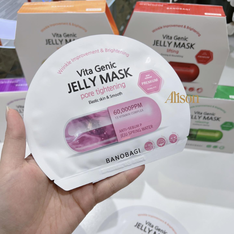Thumb Mặt Nạ Se Khít Lỗ Chân Lông Banobagi Vita Genic Jelly Mask Pore Tightening