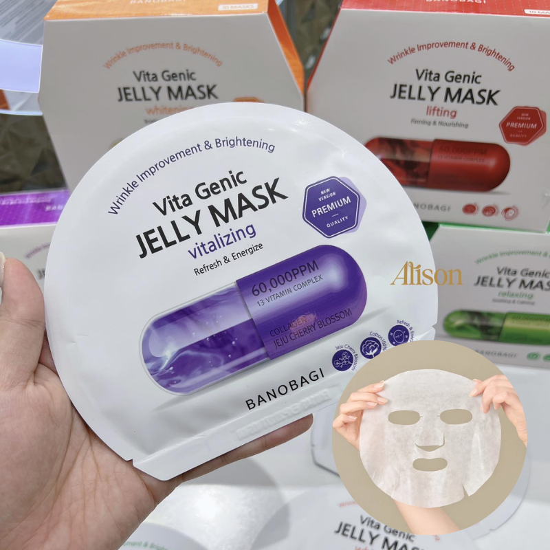 Thumb Mặt Nạ Cải Thiện Độ Đàn Hồi Banobagi Vita Genic Jelly Mask Vitalizing 